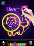 Tangkapan layar apk Glitter Number and letters coloring Book for kids 2