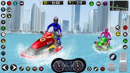 Water jet ski racespellen: bootschietspel screenshot APK 5