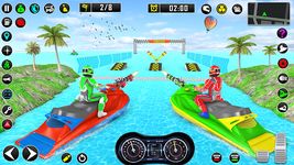 Water jet ski racespellen: bootschietspel screenshot APK 1