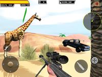 Captura de tela do apk Caça Animal: Safari 4x4 shooter de ação armada 