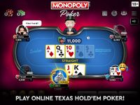 MONOPOLY Poker - The Official Texas Holdem Online captura de pantalla apk 15