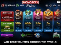 MONOPOLY Poker - The Official Texas Holdem Online στιγμιότυπο apk 9