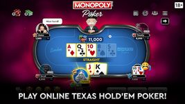 MONOPOLY Poker - The Official Texas Holdem Online screenshot apk 1