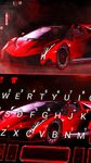 Racing Red Sports Car Keyboard Theme screenshot apk 2