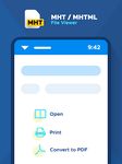 Screenshot 4 di MHT/MHTML Visualizzatore apk