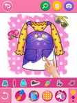 Tangkapan layar apk Glitter dress coloring and drawing book for Kids 12