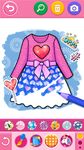 Screenshot 23 di Glitter dress coloring and drawing book for Kids apk