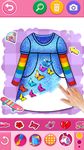 Screenshot 21 di Glitter dress coloring and drawing book for Kids apk