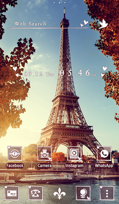Androidの エッフェル塔壁紙アイコン Paris In Autumn 無料 アプリ エッフェル塔壁紙アイコン Paris In Autumn 無料 を無料ダウンロード