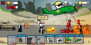 Stickman Army: World War Legacy Fight ekran görüntüsü APK 1