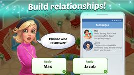 Screenshot 3 di Family Hotel: un romantico match 3 di design apk