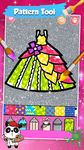 Скриншот 6 APK-версии Glitter Dresses Coloring Book For Kids