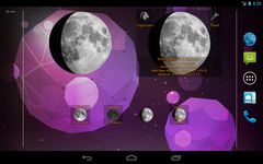 Tangkapan layar apk Moon Phases Widget 2