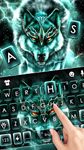 Tangkapan layar apk Tema Keyboard Thunder Neon Wolf 4