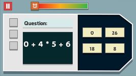 Captura de tela do apk Basic Math Teacher - Solve Math & Explore School 1