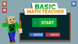 Basic Math Teacher - Solve Math & Explore School capture d'écran apk 3