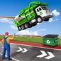 City Flying Garbage Truck driving simulator Game APK