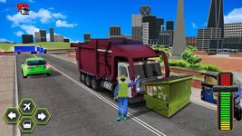 City Flying Garbage Truck driving simulator Game image 11