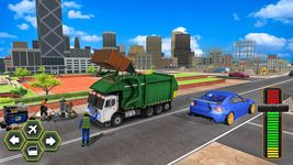 City Flying Garbage Truck driving simulator Game image 1