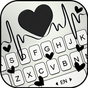 Black Heartbeat Keyboard Theme icon