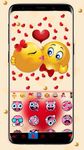 Thème de clavier Red Valentine Hearts capture d'écran apk 1