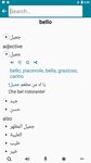Screenshot 4 di Arabo - Italiano : Dizionario & Formazione apk
