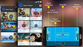 Captură de ecran HD Video Player, Play All Format Movies, Free Apps apk 2