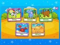 Colorie et Apprends - Animaux - Jeux pour enfants capture d'écran apk 1