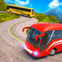 Icône de simulateur d'autobus: conduite moderne