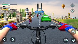 BMX 사이클 레이스- 산 자전거 스턴트 라이더의 스크린샷 apk 4