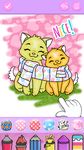 Captură de ecran Cute Kitty Coloring Book For Kids With Glitter apk 5