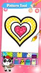 Glitter Heart Love Coloring Book for Girls screenshot apk 1