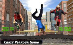 Gambar kota atap parkour 2019: pelari gratis 3d permainan 2