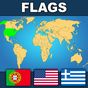 Geography: Countries and flags of the world Simgesi