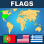 Icône de La géographie : Pays et drapeaux du monde