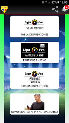 Aplicaciones para ver fútbol ecuatoriano gratis en vivo