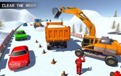 Real Heavy snow excavator simulator ekran görüntüsü APK 2