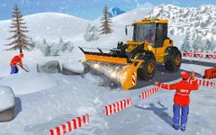 Real Heavy snow excavator simulator screenshot APK 