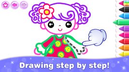 Tangkapan layar apk Kids Drawing Games for Girls! 15