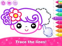 Tangkapan layar apk Kids Drawing Games for Girls! 7