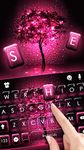 Captura de tela do apk Tema Keyboard Neon Pink Galaxy 3