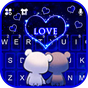 Thème de clavier Bear Couple Love