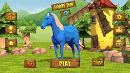 Horse Run Fun Race 3D Games ekran görüntüsü APK 