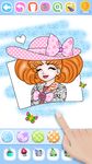 Beauty Drawing Pages Make Up Coloring Book Glitter στιγμιότυπο apk 6