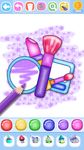 Beauty Drawing Pages Make Up Coloring Book Glitter στιγμιότυπο apk 8