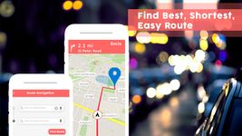 GPS 네비게이션 : 주행 방향,지도, 라우터의 스크린샷 apk 3