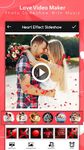 Скриншот 3 APK-версии Love Video Maker : Photo Slideshow With Music