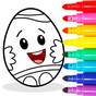 Easter Egg Coloring Game For Kids apk icon