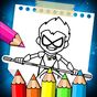 Ícone do apk Teen Coloring Titans GO