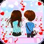 Tema Keyboard Young Couple Love